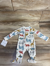 NEW Little Planet Animal Sleeper White sz Newborn