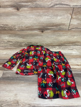 The Grinch 2pc Coat Style Pajama Set Red sz 18m