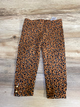 Janie and Jack Leopard Print Ponte Pants Brown sz 18-24m