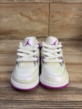 Air Jordan 4 Retro TD 'Hyper Violet' Sneakers sz 4c