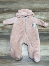 NEW Old Navy Hooded Critter Jumpsuit Pink sz 0-3m - Me n Mommy To Be