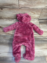 Disney Baby Minnie Mouse Fur Bunting Pink sz 0-3m