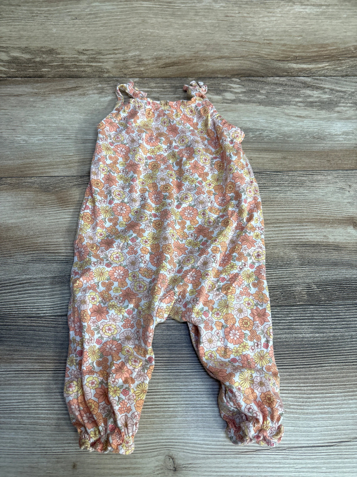 Carter's Floral Romper Pink sz 6m - Me n Mommy To Be