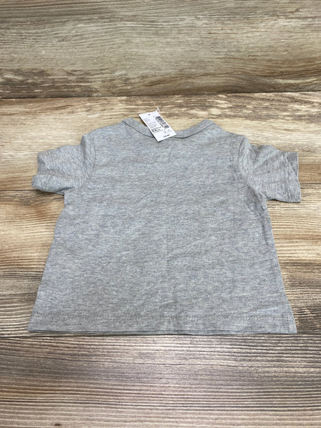 NEW Children's Place Short Sleeve Shirt Grey sz 6-9m - Me n Mommy To Be