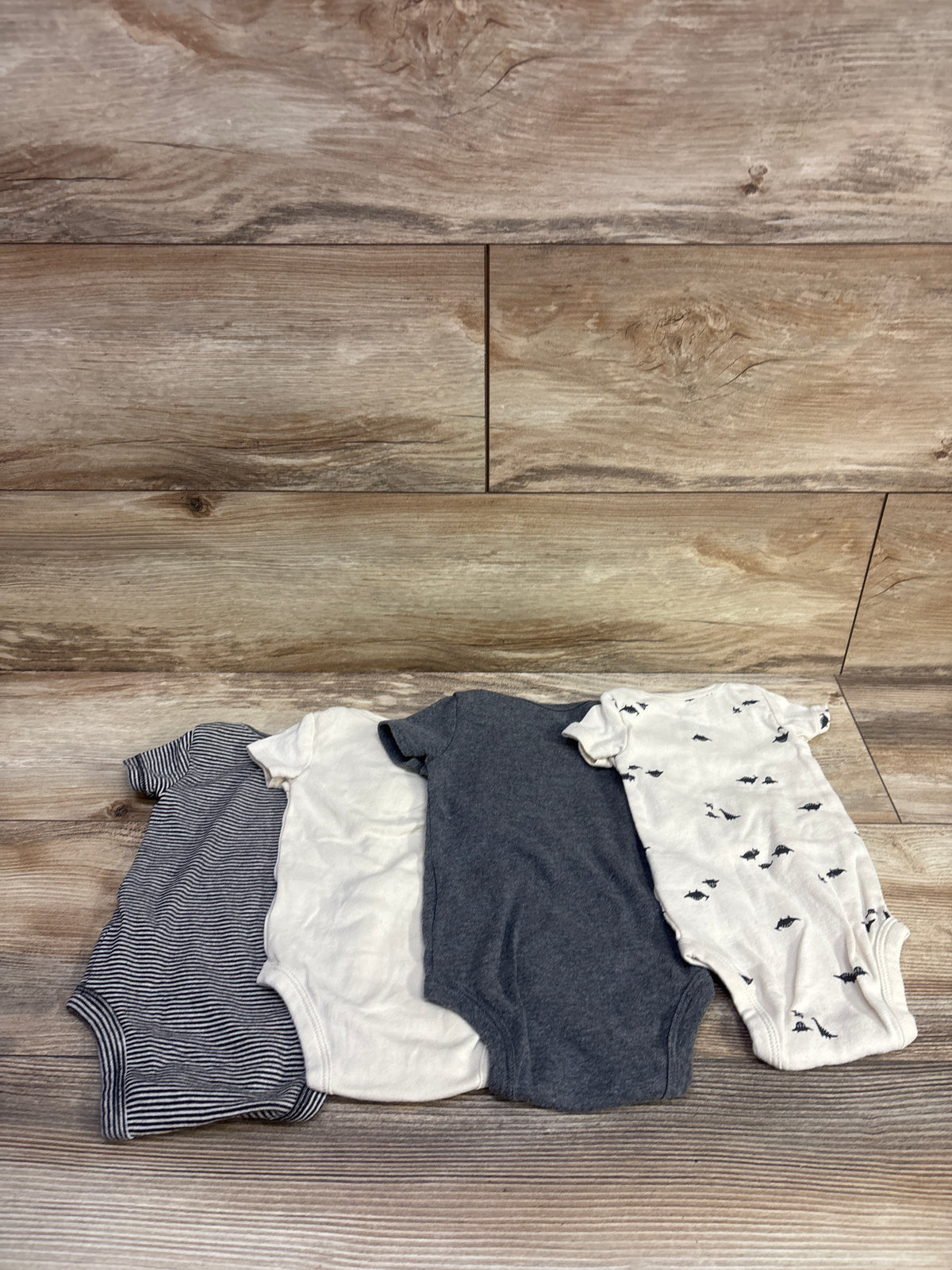 Carter's 4pk Bodysuit Set Beige sz 3m