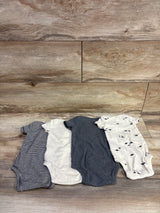 Carter's 4pk Bodysuit Set Beige sz 3m