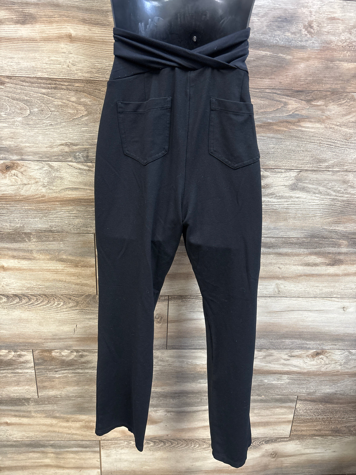 Isabel Maternity Crossover Panel Jeggings Black sz Large