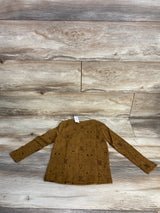 NEW Old Navy Penguin Waffle Knit Brown Shirt sz 4T