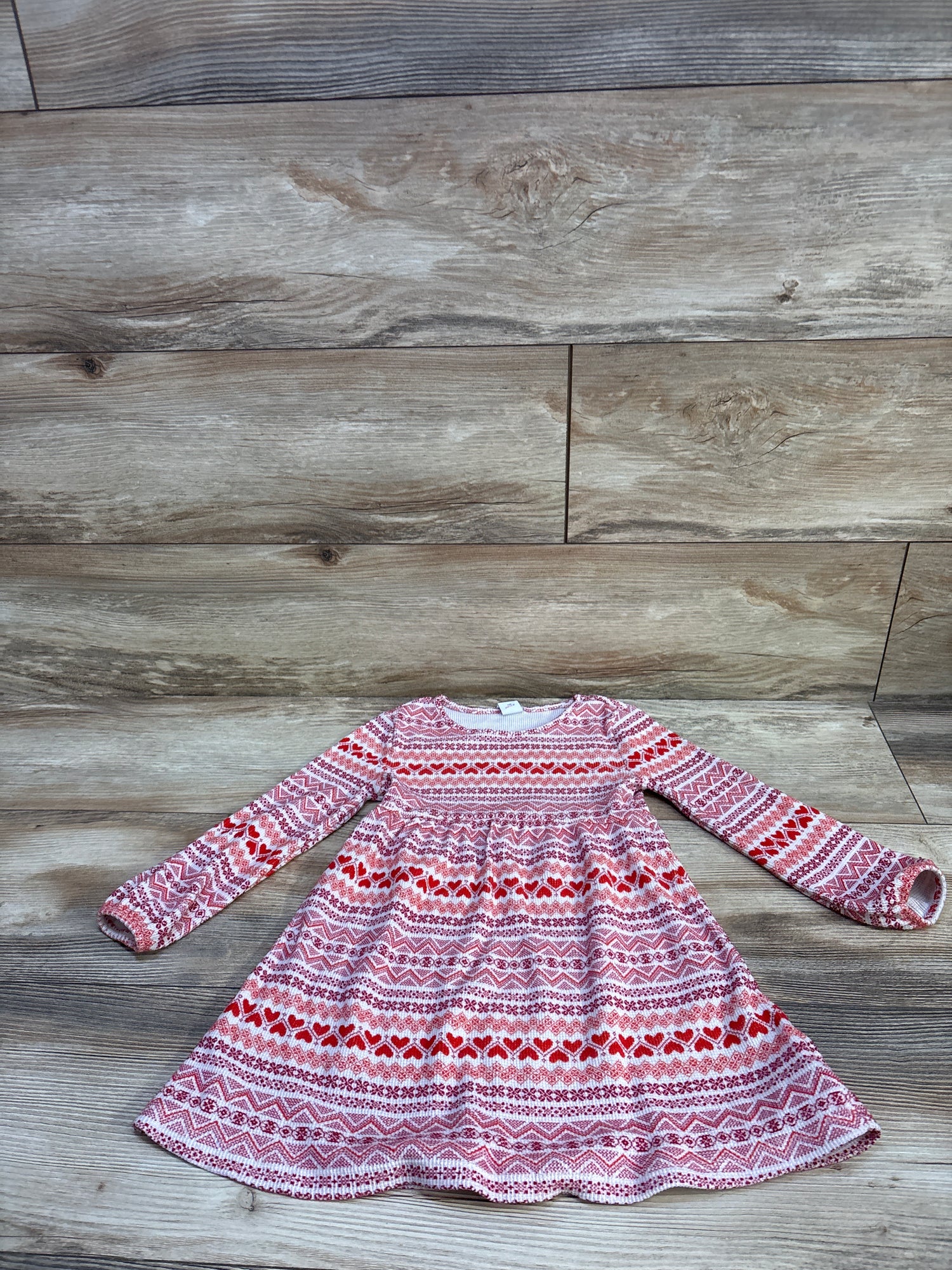 Old Navy Thermal Knit Dress Pink sz 4T