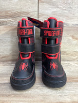 NEW Marvel Spider-Man Light-Up Winter Boots Black sz 13c