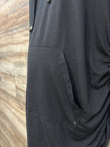 NEW Ginkana Maternity Hoodie Black sz XXL