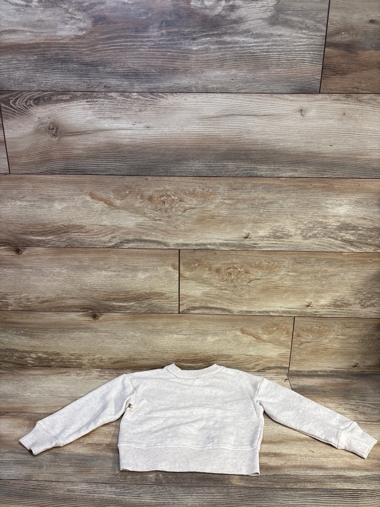Cat & Jack Pull Over Sweatshirt Beige sz 4/5T