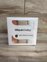 NEW Gllquen 3pk Swaddle Wraps sz 0-3m