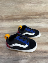 Vans Old Skool Crib Shoes Black sz 2c