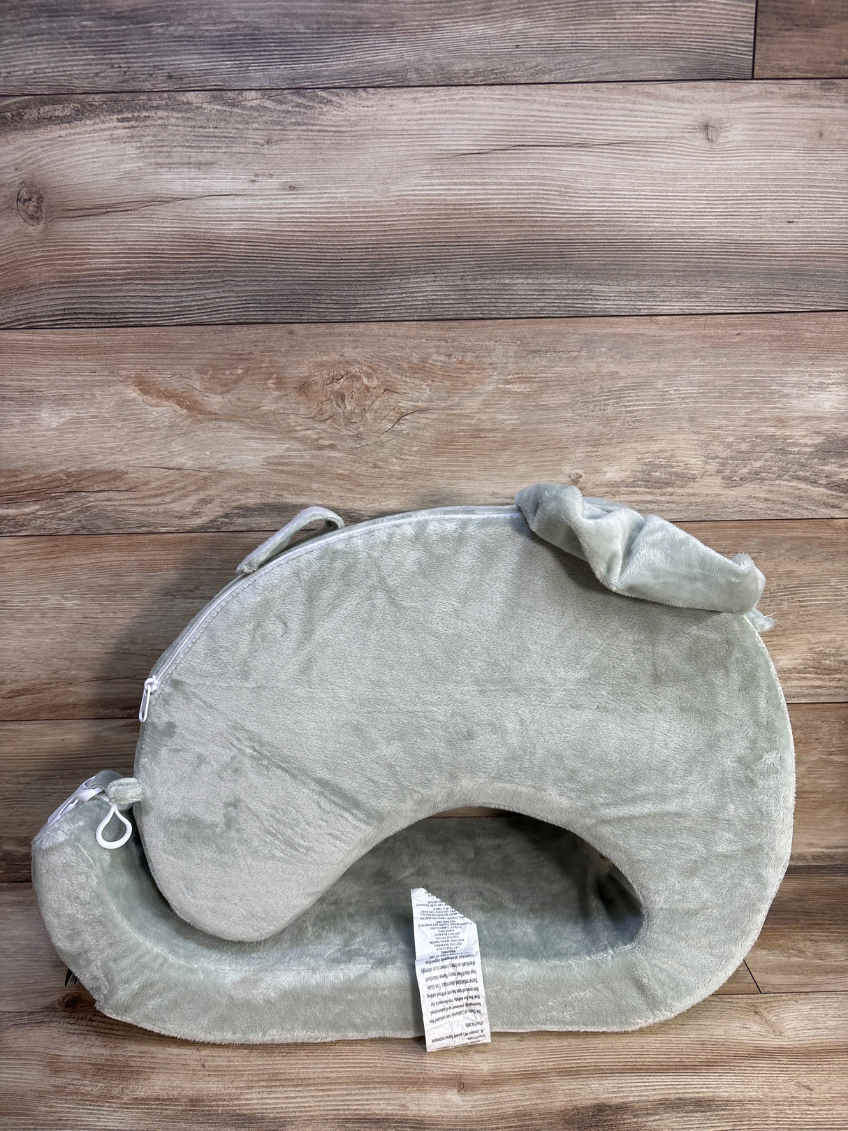 My Brest Friend Super Deluxe Nursing Pillow with Plush Cover Green