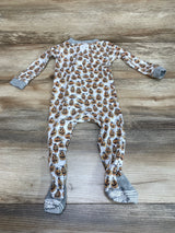 Burt's Bees Baby Organic Pumpkin Print Sleeper White sz 6-9m - Me n Mommy To Be