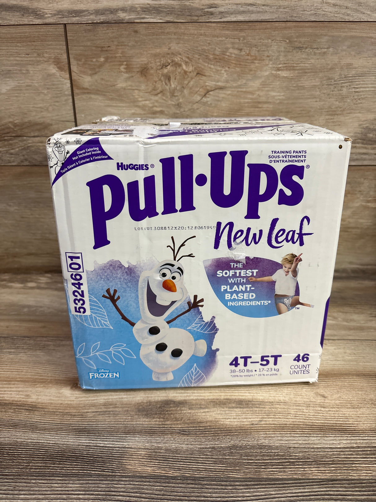 NEW Huggies Pull-Ups Size 4-5T 46ct.