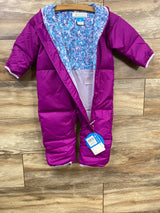 NEW Columbia Snuggly Bunny II Bunting Purple sz 12-18m