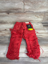 NEW Valabasas Play Ravaged Jeans Red sz 4T