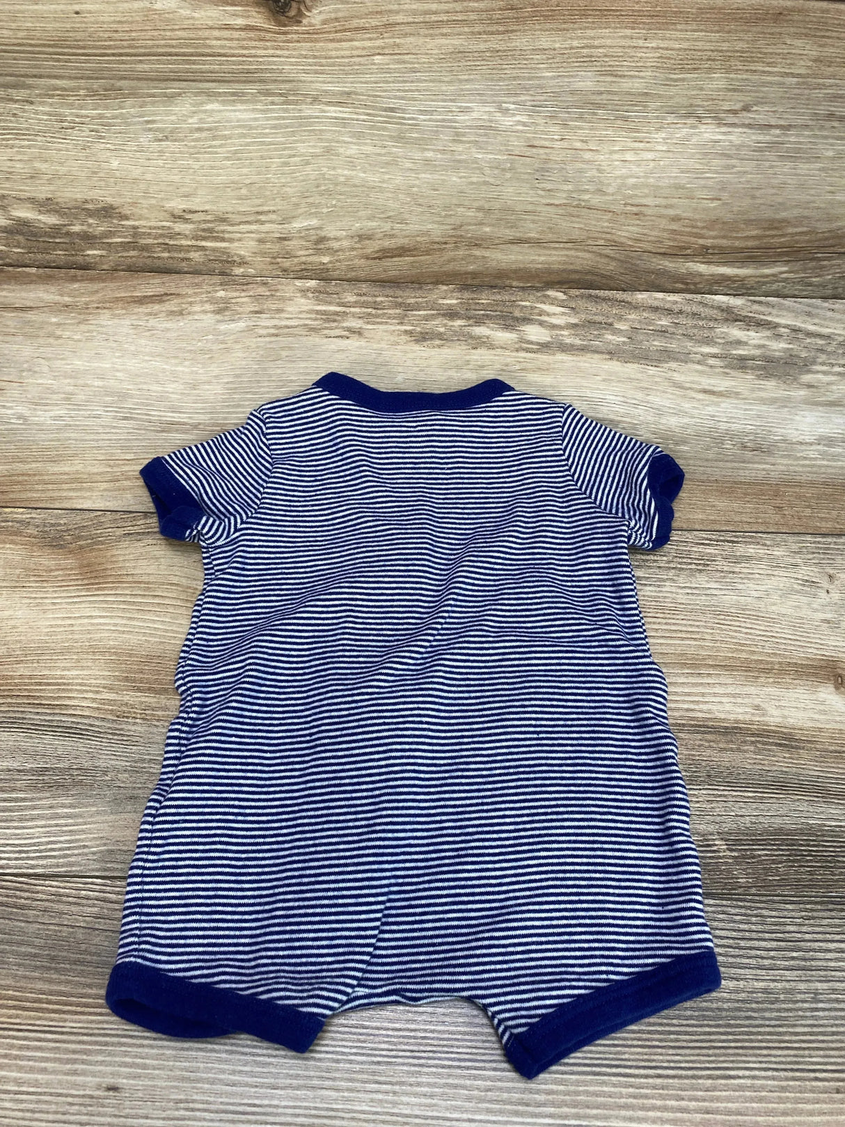 Carter's Striped Sleep Romper Navy sz 3m