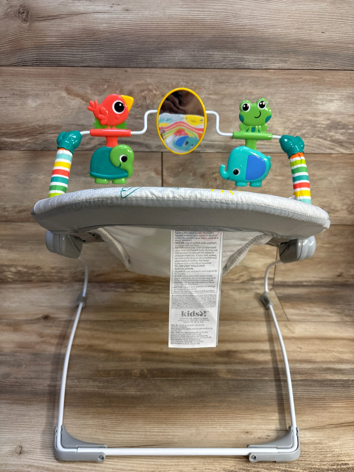 Bright Starts Playful Paradise Vibrating Baby Bouncer - Me n Mommy To Be