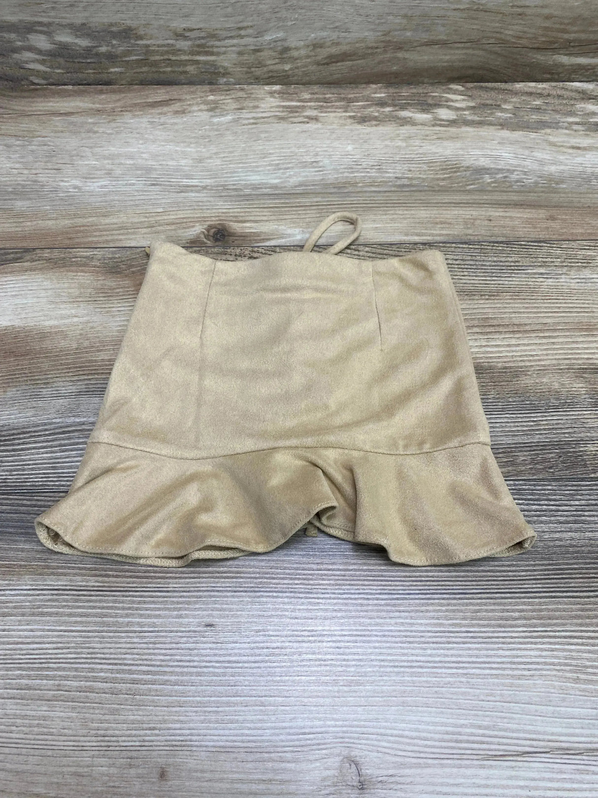 Bailey's Blossom Suede Skirt Brown sz 18-24m