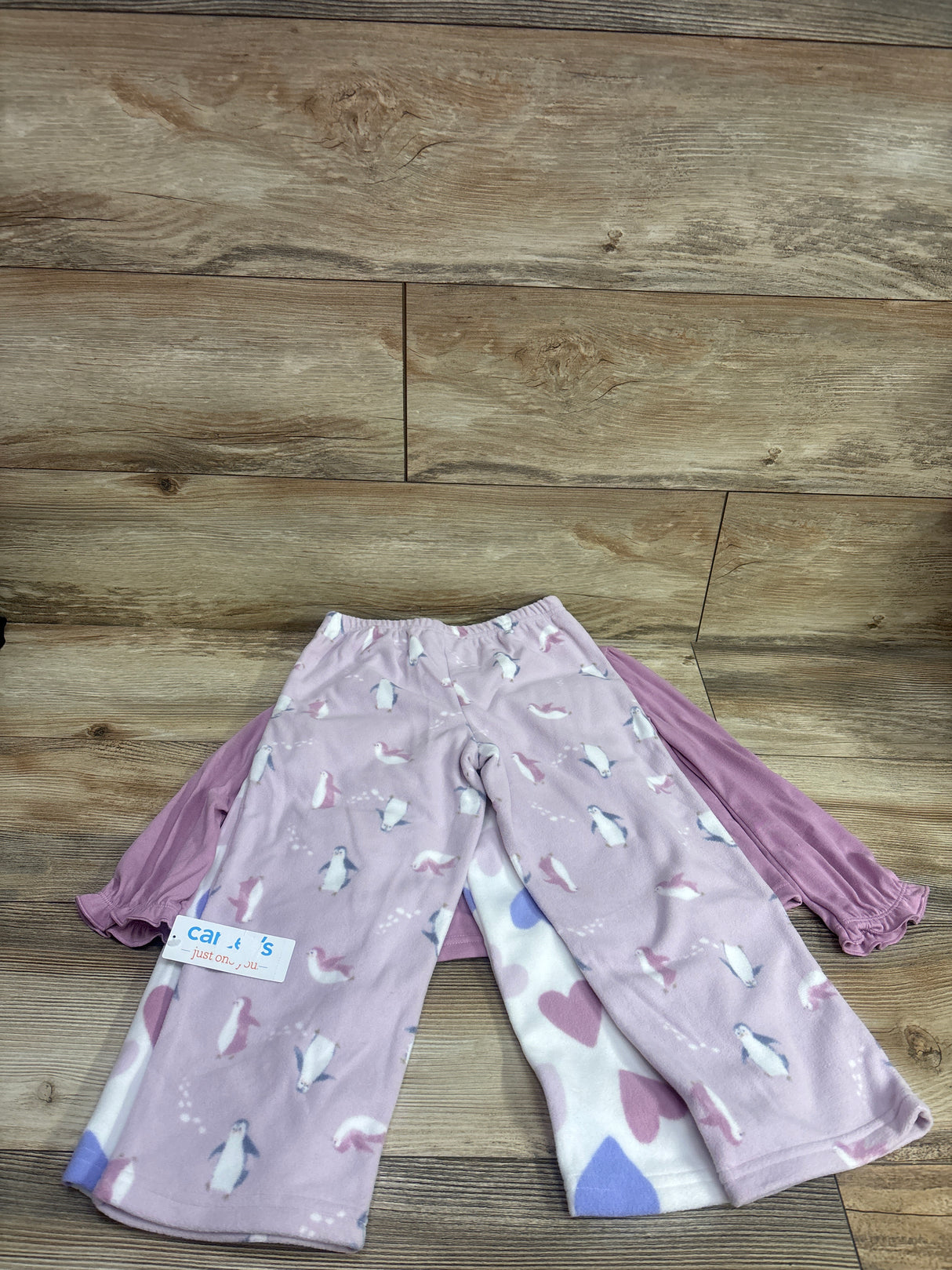 NEW Just One You 3pc Fleece Pajama Set Pink sz 5T