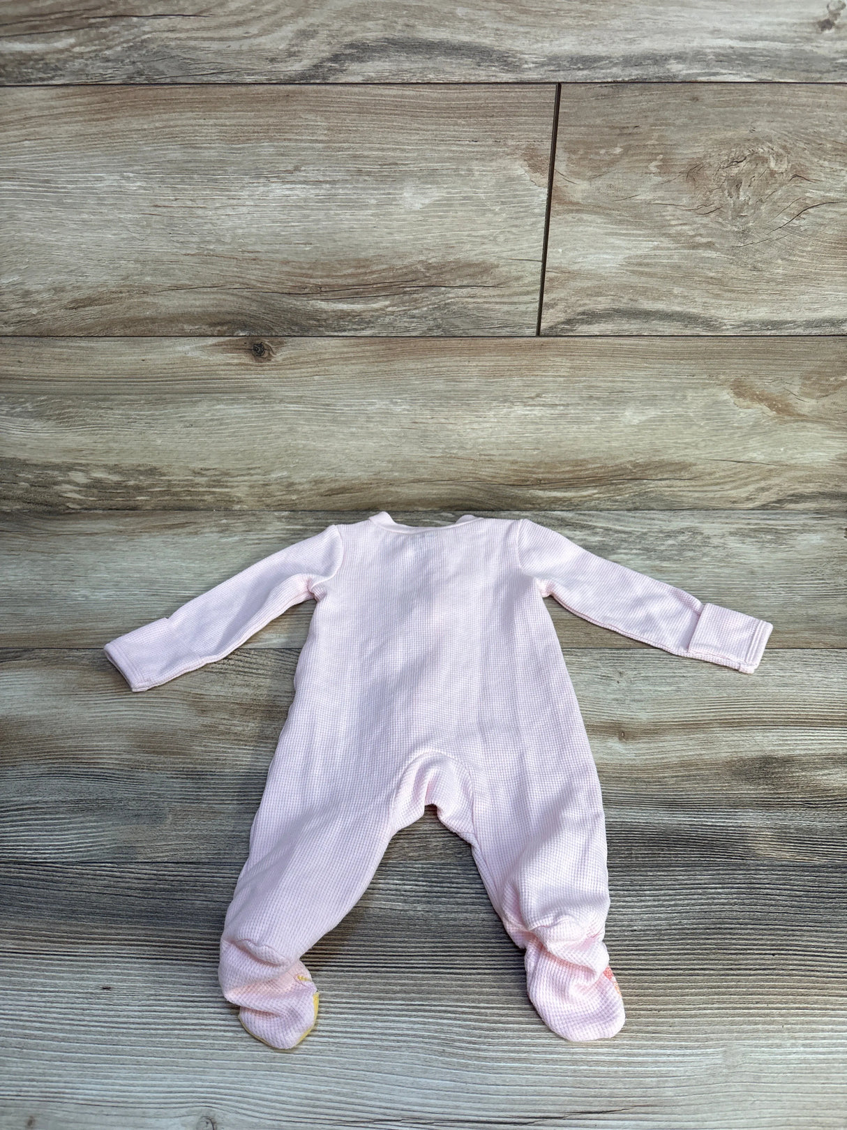 Just One You Waffle Knit Sleeper Pink sz 3m