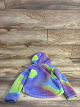 Nike Sherpa Hooded Sweatshirt Purple sz 2T