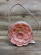 NEW Cat & Jack Floral Mini Handheld Purse Pink