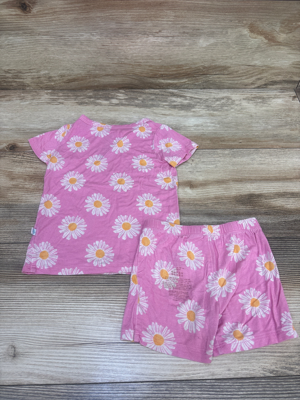 Posh P. 2pc Bamboo Floral Pajama Set Pink sz 12-18m