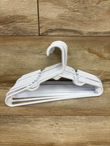 Your Zone 15pk Children's Plastic Hangers White