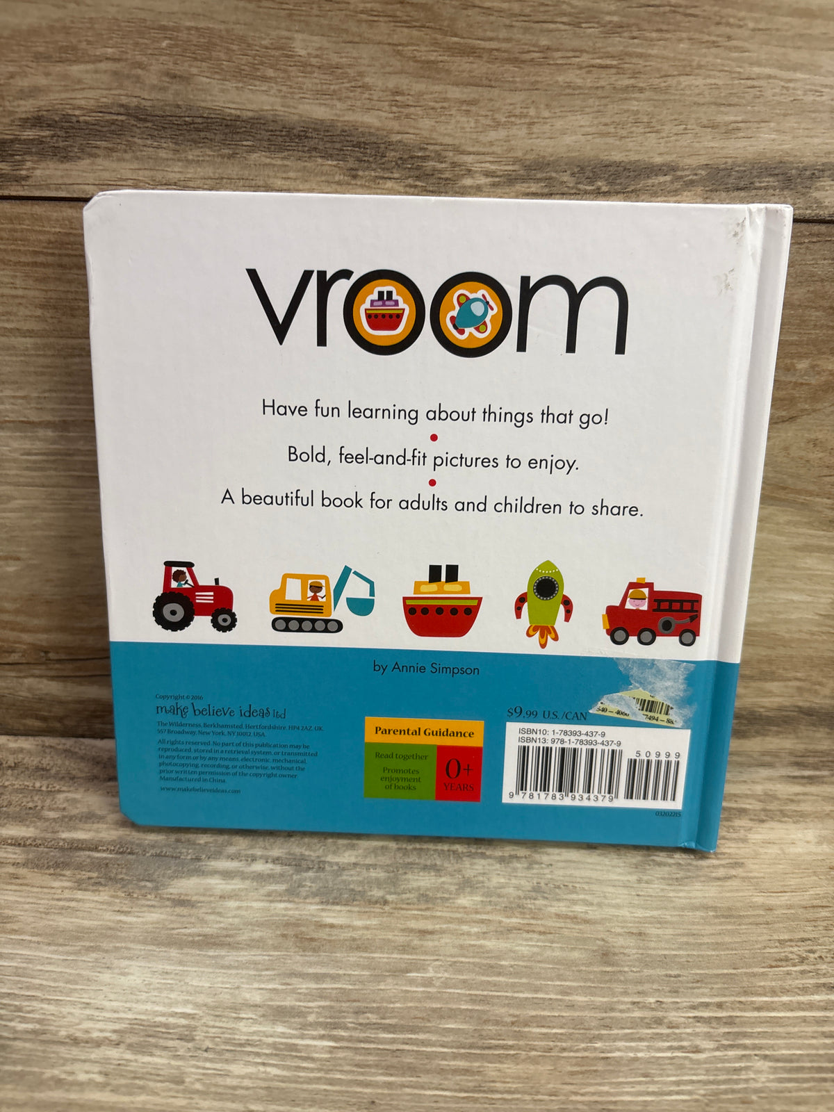 Vroom Things That Go - A Fit-and-Feel Board Book