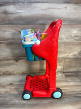 Battat Shop n’ Stroll Shopping Cart & Groceries Set