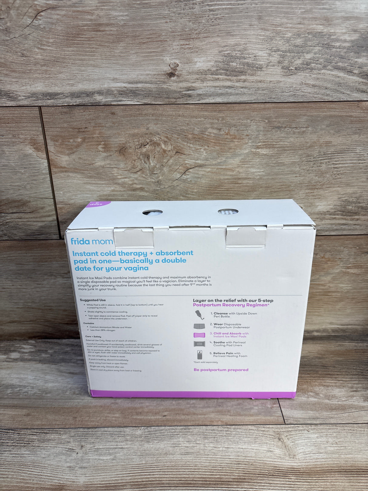NEW Frida Mom Instant Ice Maxi Pads 8pk