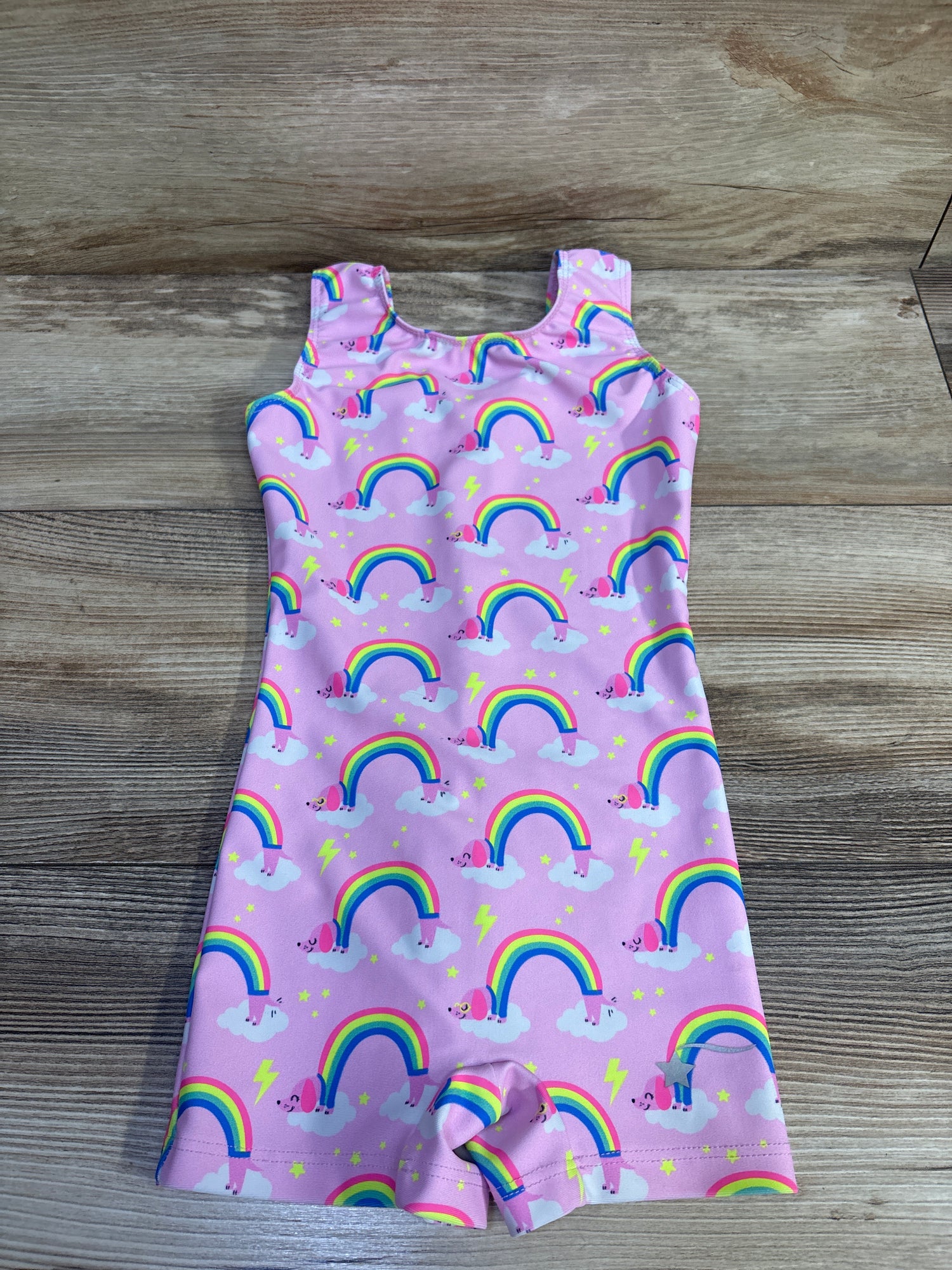 Destira Unicorn Dog Leotard Pink sz 5T