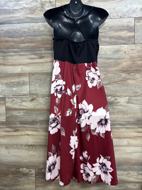 Baikea Floral Nursing Dress Black sz Large - Me n Mommy To Be