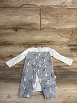 NEW Just One You 2pc Snow Much Love Bodysuit Set sz 12m
