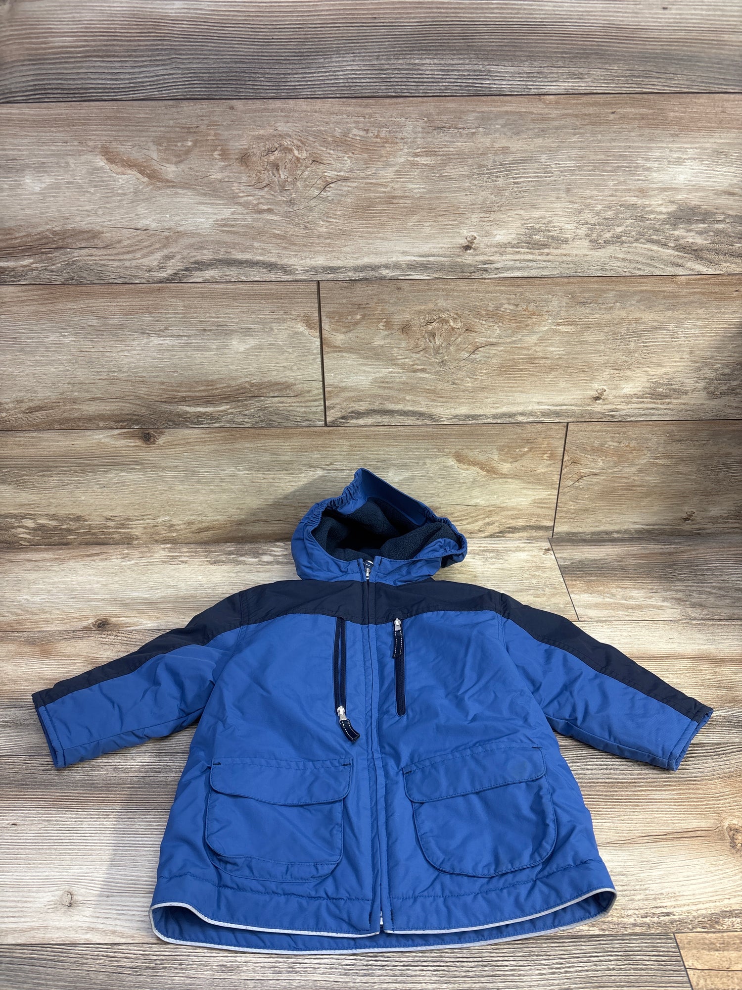Lands End Squall Insulated Jacket Blue sz 2T
