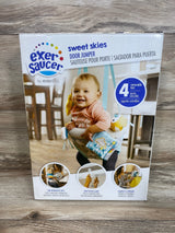 Evenflo Exersaucer Door Jumper With Removable Toys Sweet Skies*