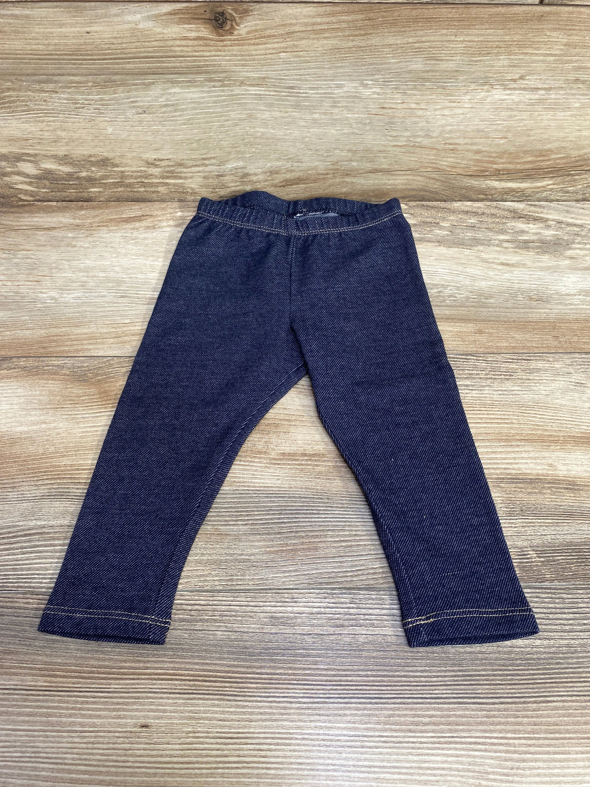 Cat & Jack Faux Denim Leggings Navy sz 18m