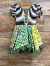 Matilda Jane Joanna Gaines Once Upon A Time Farmland Frolic Dress White sz 2T
