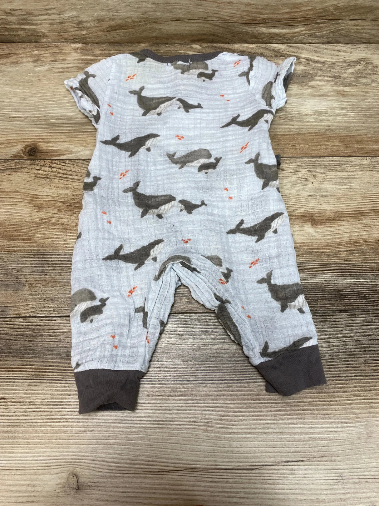 Angel Dear Whale Wrap Coverall sz 0-3m