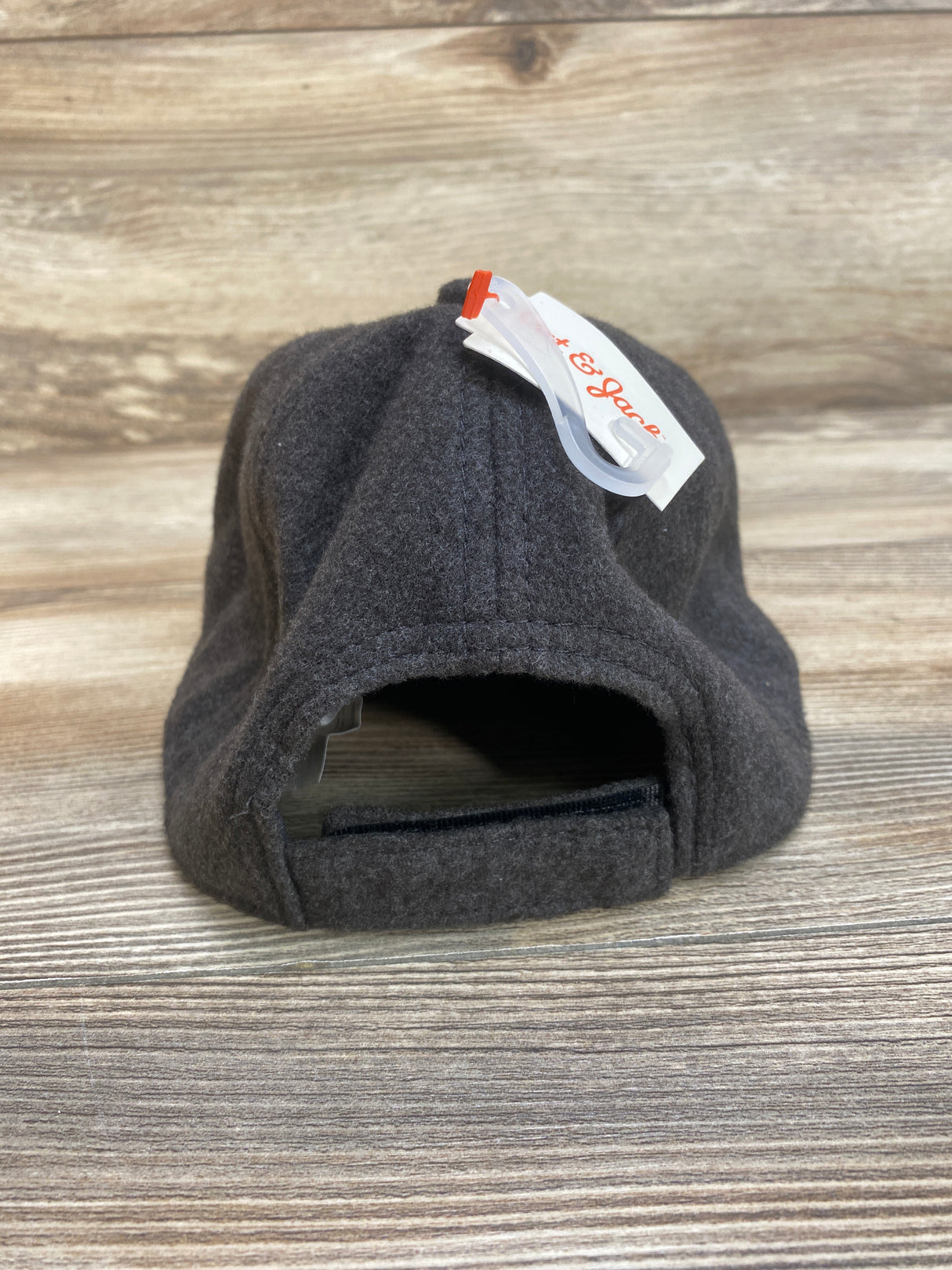 NEW Cat & Jack Buffalo Heart Baseball Cap Grey Sz 2T-5T