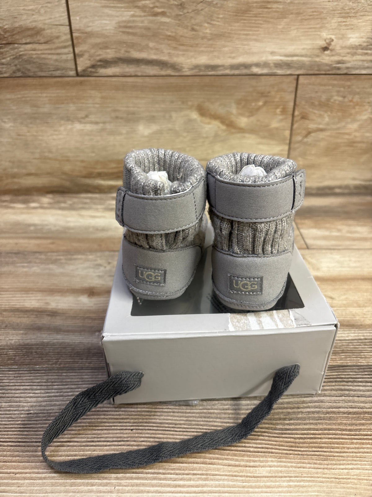 NEW Ugg Skylar Slipper Booties Grey sz 2/3c