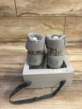 NEW Ugg Skylar Slipper Booties Grey sz 2/3c