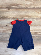 First Impressions Shortie Romper Red sz 18m