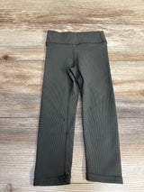 Little Bipsy Ribbed Leggings Green sz 18-24m