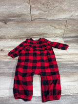 Baby Gap Buffalo Plaid Coverall Red sz 6-12m