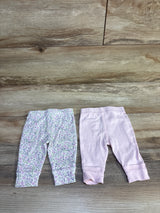 Carter's 2pk Pants Pink sz 3m